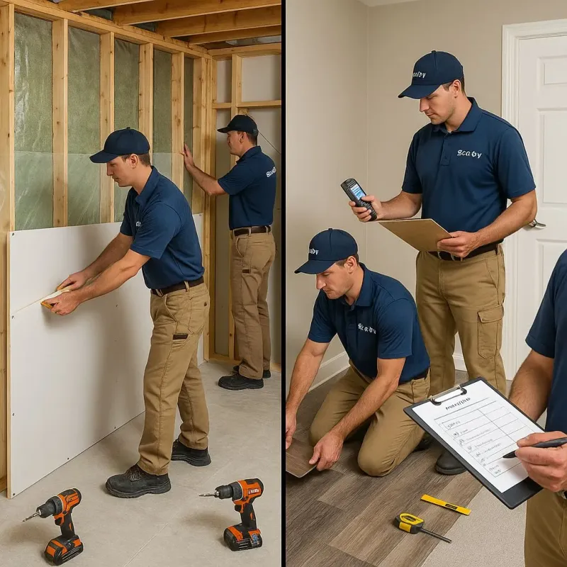 Repairs and Reconstruction process in Winfield, MO